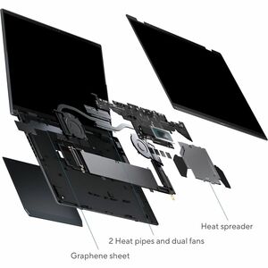 Asus ZenBook Duo UX8406 UX8406CA-PZ222W 35.6 cm (14") Touchscreen Detachable 2 in 1 Notebook - 3K - Intel Core Ultra 7 255
