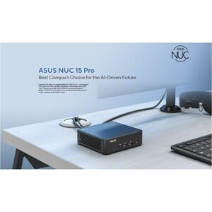 Asus NUC 15 Pro NUC15CRKU5 Barebone System - Mini PC - Intel Core Ultra 5 225H - Intel Chip - 96 GB DDR5 SDRAM DDR5-6400/P