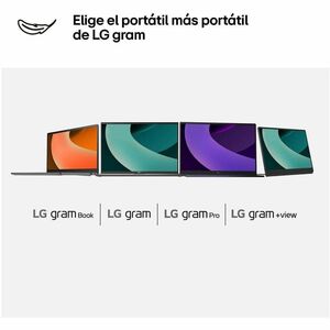 LG gram 17Z90T-G 17Z90T-G.AD88B 43.2 cm (17") Notebook - WQXGA - Intel Core Ultra 7 255H - 32 GB - 1 TB SSD - Spanish Keyb