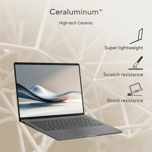 Asus Zenbook A14 UX3407 UX3407QA-QD420W 35.6 cm (14") Clamshell Copilot+ PC Notebook - WUXGA - Qualcomm Snapdragon X X1-26
