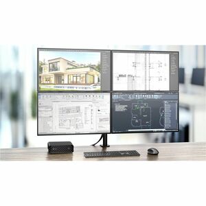 HP Z2 Mini G1i Workstation - 1 x Intel Ultra 9 285K - 64 GB - 1 TB SSD - Mini PC - Black - Intel W880 Chip - Windows 11 Pr