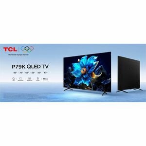 TCL P79K Serie Smart TV QLED 4K 43" 43P79K, Dolby Vision - Atmos, HDR10+, Google TV. Dimensioni diagonale schermo: 109,2 c