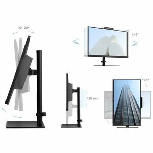 ViewSonic VG2741V-2K 27 Zoll Class Webcam WQHD LED-Monitor - 16:9 Format - 68,6 cm (27 Zoll) Viewable - IPS-Technologie (I