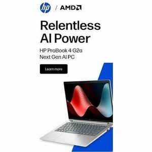 HP ProBook 4 G2a 35.6 cm (14") Notebook - WUXGA - AMD Ryzen AI 5 Ryzen AI 400 430 - 16 GB - 512 GB SSD - Pike Silver Alumi