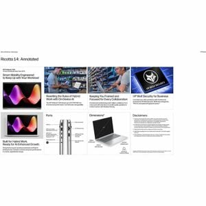HP ProBook 4 G2i 35.6 cm (14") Copilot+ PC Notebook - WUXGA - Intel Core Ultra 5 Series 3 325 - 16 GB - 512 GB SSD - Pike 