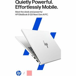 HP EliteBook 8 G2i 35.6 cm (14") Copilot+ PC Notebook - WUXGA - Intel Core Ultra 5 Series 3 325 - 16 GB - 512 GB SSD - Sma