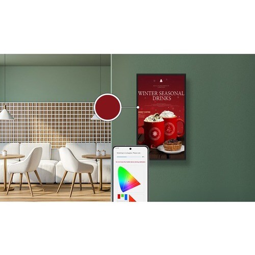 Samsung QM55B-T 1386.84 mm LCD Digital Signage Display - Energy Star - Touchscreen Cortex A72 1.70 GHz - 3840 x 2160 - Edg