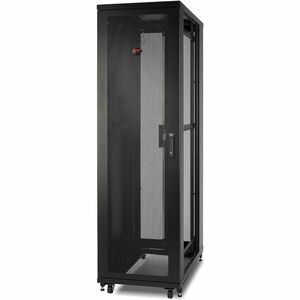 APC NetShelter SV, Server Rack Enclosure, 42U, 600W x 1060 D mm, with Sides, Black, Single Rack Unassembled - 42U Rack Hei