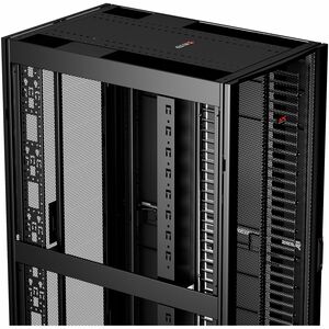 APC by Schneider Electric NetShelter SX 48U Floor Standing Rack Cabinet for Networking, Airflow System - 482.60 mm Rack Wi