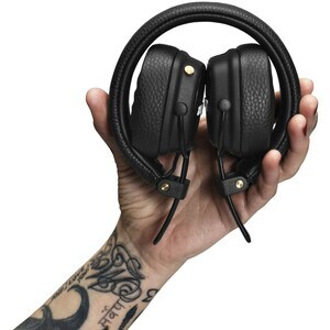 Marshall Major III Com fios/sem fios Headset, Na orelha Estéreo Fone de ouvido - Preto - Binaural - Circum-auditivo - 1000