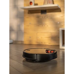 MI Vacuum-Mop P STYJ02YM Robot Vacuum/Mop - Black - 550 mL Dust Capacity - 200 mL Water Tank Capacity - Turbo Brush - Marb