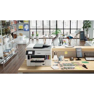 Stampante multifunzione a getto di inchiostro Canon MAXIFY GX7050 Wireless - Colore - Multicolore - Fotocopiatrice/Fax/Sta