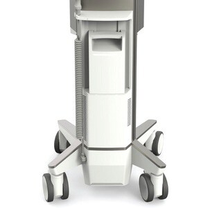 Carrello medico Ergotron CareFit - TAA Conforme - Premi/Tira Maniglia - 17 kg Capacità - 4 Casters - 127 mm Dimensione rot