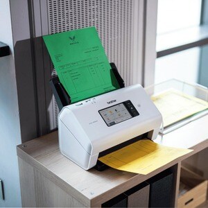 Brother ADS-4900W ADF-Scanner - 600 x 600 dpi Optische Auflösung - 48-bit Farbtiefe - 8-bit Graustufen - USB