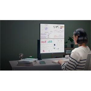 LG 28MQ780-B 28" Class SDQHD LCD Monitor - 16:18 - Black - 70.1 cm (27.6") Viewable - Nano In-plane Switching (Nano IPS) T