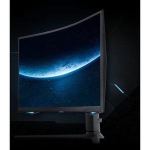 Samsung Odyssey G6 S27BG650EU 27" Class WQHD Curved Screen Smart Gaming LCD Monitor - 16:9 - Black - 68.6 cm (27") Viewabl