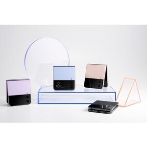 Samsung Galaxy Z Flip4 SM-F721B 128 GB Smartphone - 17 cm (6.7") Flexible Folding Screen Dynamic AMOLED Full HD Plus 2640 