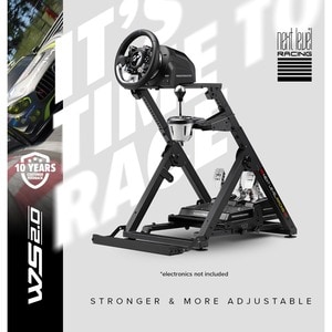 Next Level Racing Wheel Stand 2.0 Höhenverstellbar Racing-Lenkradständer - 150 kg TragfähigkeitDisplay Type Supported: - 7