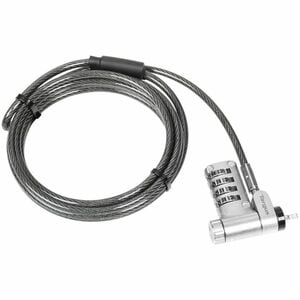 Targus DEFCON ASP96GLX-S Cable Lock For Docking Station, Monitor, Notebook, Computer, Telephone - 1.98 m Cable - Resettabl