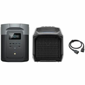 Ecoflow WAVE 2 ZYDKT210 Portable Air Conditioner - Cooler, Heater - 5100 BTU/h Cooling Capacity - 6100 BTU/h Heating Capac