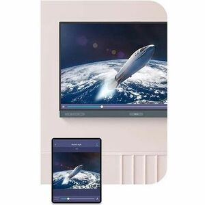 BenQ Board Master RM8604 2184,40 mm 4K UHD LCD Collaboration Display - ARM Cortex A73 + A53 - 8 GB - Infrarot-Technologie 