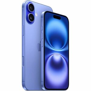 Apple iPhone 16 128 GB Smartphone - 15.5 cm (6.1") OLED 2556 x 1179 - A18Hexa-core (6 Core) - iOS 18 - 5G - Ultramarine - 