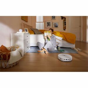 Robot Vacuum Cleaner Roborock Qrevo Plus senza filo - Bianco - 60 W Motore - 330 mL Capacità polvere - 80 mL Capacità serb