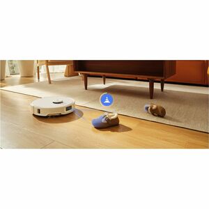 Robot Vacuum Cleaner Roborock Qrevo Edge 5V1 Bagged senza filo - Nero - Pennello - Batteria