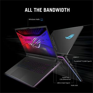 Asus ROG Strix SCAR 18 G835 G835LW-SA089W 18" Gaming Notebook - 2.5K - 240 Hz - Intel Core Ultra 9 275HX - 64 GB - 2 TB SS