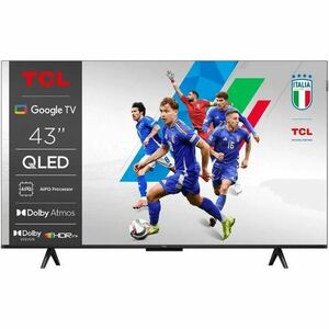 TCL P79K Serie Smart TV QLED 4K 43" 43P79K, Dolby Vision - Atmos, HDR10+, Google TV. Dimensioni diagonale schermo: 109,2 c
