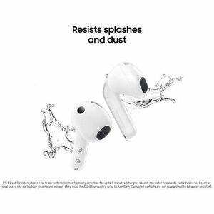 Samsung Galaxy Buds4 SM-R540 Earset - Bixby - Stereo - True Wireless - Bluetooth - Earbud - Binaural - In-ear - White