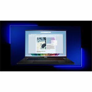 Stealth 16 AI+ B3WI - 16" QHD+ OLED - Ultra 9 386H - 32GB RAM (2x16) - 1TB SSD - RTX 5080 16GB - 4 Zone RGB KB - Wi-Fi 7 -