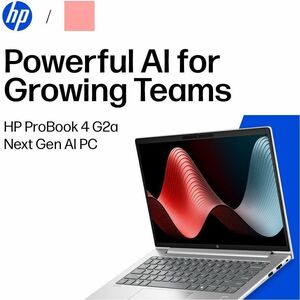 HP ProBook 4 G2a 35.6 cm (14") Notebook - WUXGA - AMD Ryzen AI 5 Ryzen AI 400 430 - 16 GB - 512 GB SSD - Pike Silver Alumi
