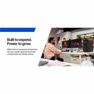 HP Z2 G1i Workstation - Intel Core Ultra 7 265K - vPro Technology - 64 GB - 1 TB SSD - Tower - Black - Intel W880 Chip - W