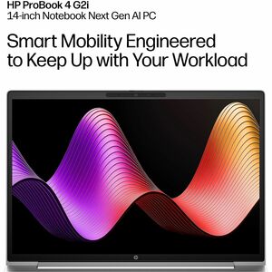 HP ProBook 4 G2i 35.6 cm (14") Copilot+ PC Notebook - WUXGA - Intel Core Ultra 5 Series 3 325 - 16 GB - 512 GB SSD - Pike 