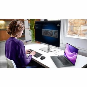 Dell KM555 Keyboard & Mouse - English (US) - USB Type A Plunger Wireless Bluetooth/RF 5.1 2.40 GHz Keyboard - Keyboard/Key