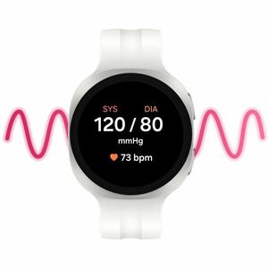 Samsung Galaxy Watch9 SM-L340 Smart Watch - 42.70 mm Case Height - 40.40 mm Case Width - Cream Body Color - Cream Band Col