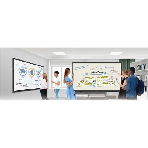 LG CreateBoard 75TR3DQ-B 1905 mm 4K UHD LCD Collaboration Display - ARM Cortex A73 + A53 - 8 GB - Touchscreen - 16:9 Aspec