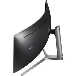 Samsung C49HG90DMU Curved Screen LCD Monitor - 32:9 - Matte Black - 124.2 cm (48.9") Viewable - Quantum Dot LED Backlight 