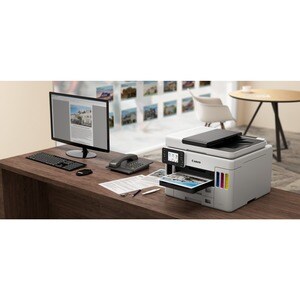 Stampante multifunzione a getto di inchiostro Canon MAXIFY GX7050 Wireless - Colore - Multicolore - Fotocopiatrice/Fax/Sta