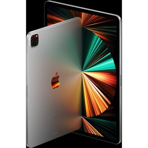 Apple iPad Pro (5th Generation) Tablet - 32,8 cm (12,9 Zoll) - M1 Octa-Core - 8 GB RAM - 128 GB - iPadOS 14 - Silber - App