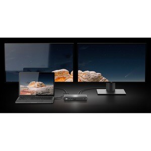 Universal Dock Triple Display Screen 4K docking station with 100W power delivery PD  DP Alt Mode USB-C and USB-A devices