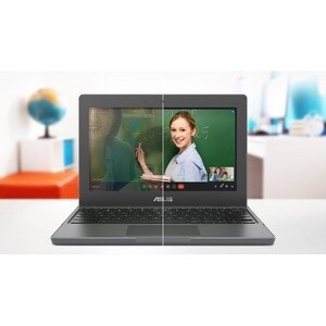 Chromebook - Asus Chromebook CR1 CR1100CKA-GJ0040 Durci - Écran 29,5 cm (11,6") - HD - Intel Celeron N4500 - 4 Go - 32 Go 