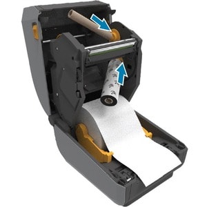 Zebra ZD621R Desktop Thermal Transfer Printer - Monochrome - Label/Receipt Print - Ethernet - USB - USB Host - Serial - RF