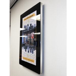 AllSee Slimline Pro PF22HD9 22" LCD Digital Signage Display - 24 Hours/7 Days Operation - In-plane Switching (IPS) Technol