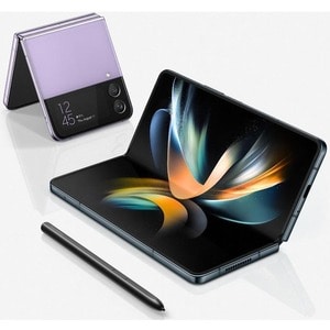 Samsung Galaxy Z Flip4 SM-F721U 256 GB Smartphone - 6.7" Flexible Folding Screen Dynamic AMOLED Full HD Plus 2640 x 1080 -