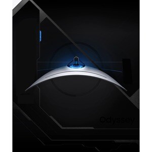 Monitor LCD Samsung Odyssey Neo G9 S49AG950NP 1244,6 mm (49") Class Dual Quad HD (DQHD) Schermo curvo - 32:9 - Nero, Bianc