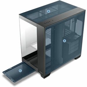 Boîtier d'ordinateur Antec Constellation C8 - Tour - Noir - Acier, Plastique, En verre trempé - 6 xBaie(s) - 10 x Ventilat