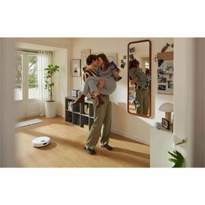 Robot Vacuum Cleaner Roborock Qrevo Plus senza filo - Bianco - 60 W Motore - 330 mL Capacità polvere - 80 mL Capacità serb