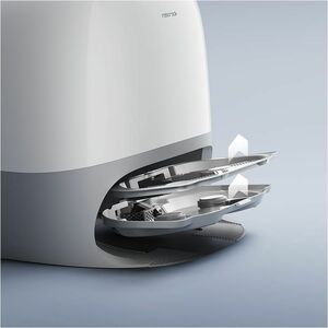 Robot Vacuum Cleaner Roborock Qrevo Curv senza filo - Bianco - 66 W Motore - 325 mL Capacità polvere - 80 mL Capacità serb